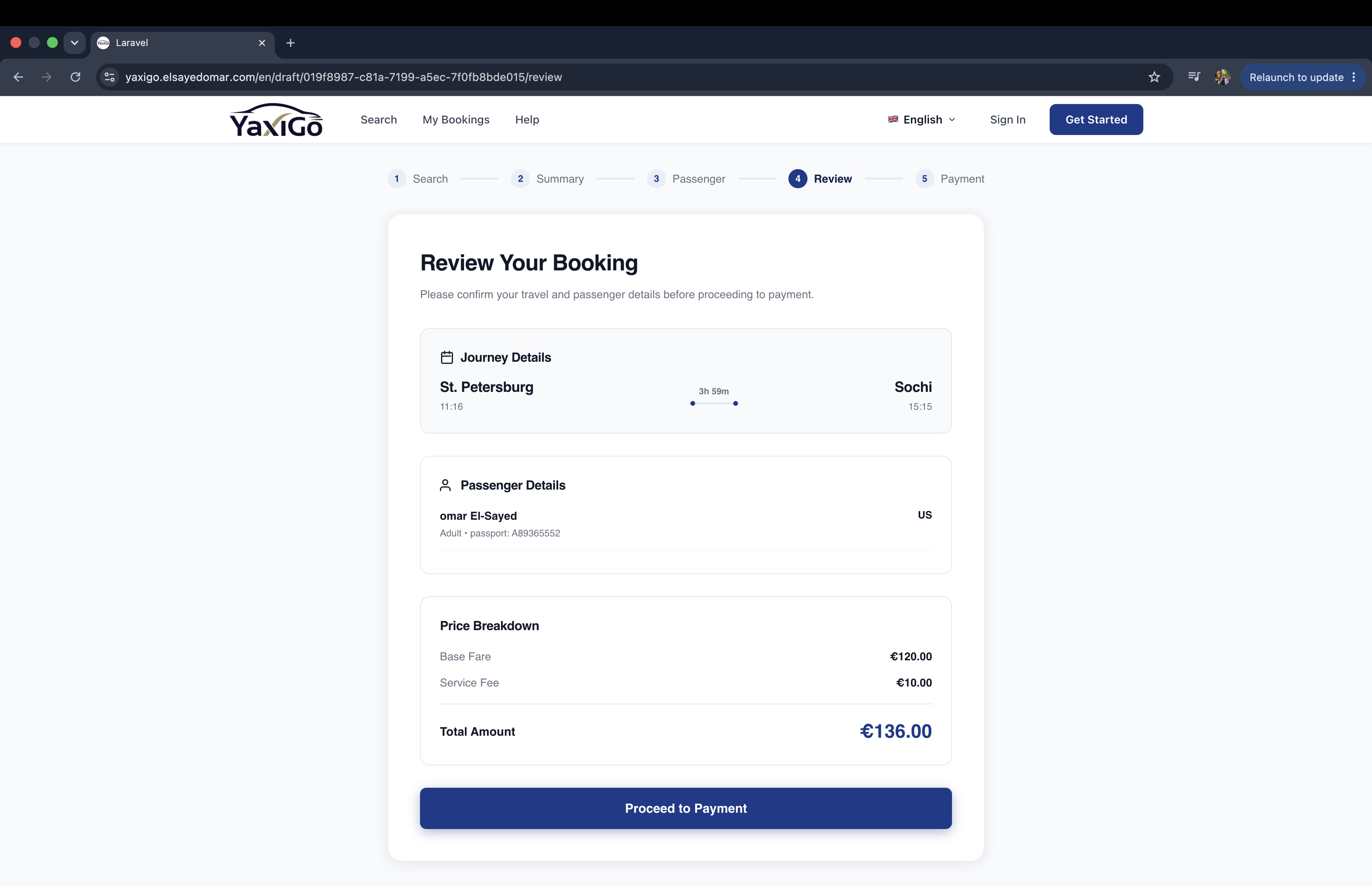 YaxiGo – International Travel Booking Platform
